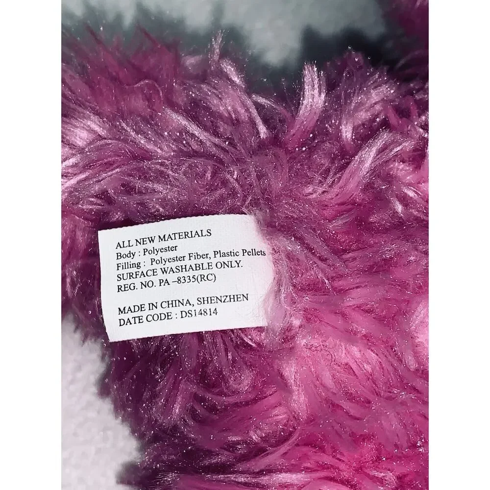 Stuffies Unicorn Plush Secret Pocket Pink Baby Prancine Stuffed Animal Zip Mouth